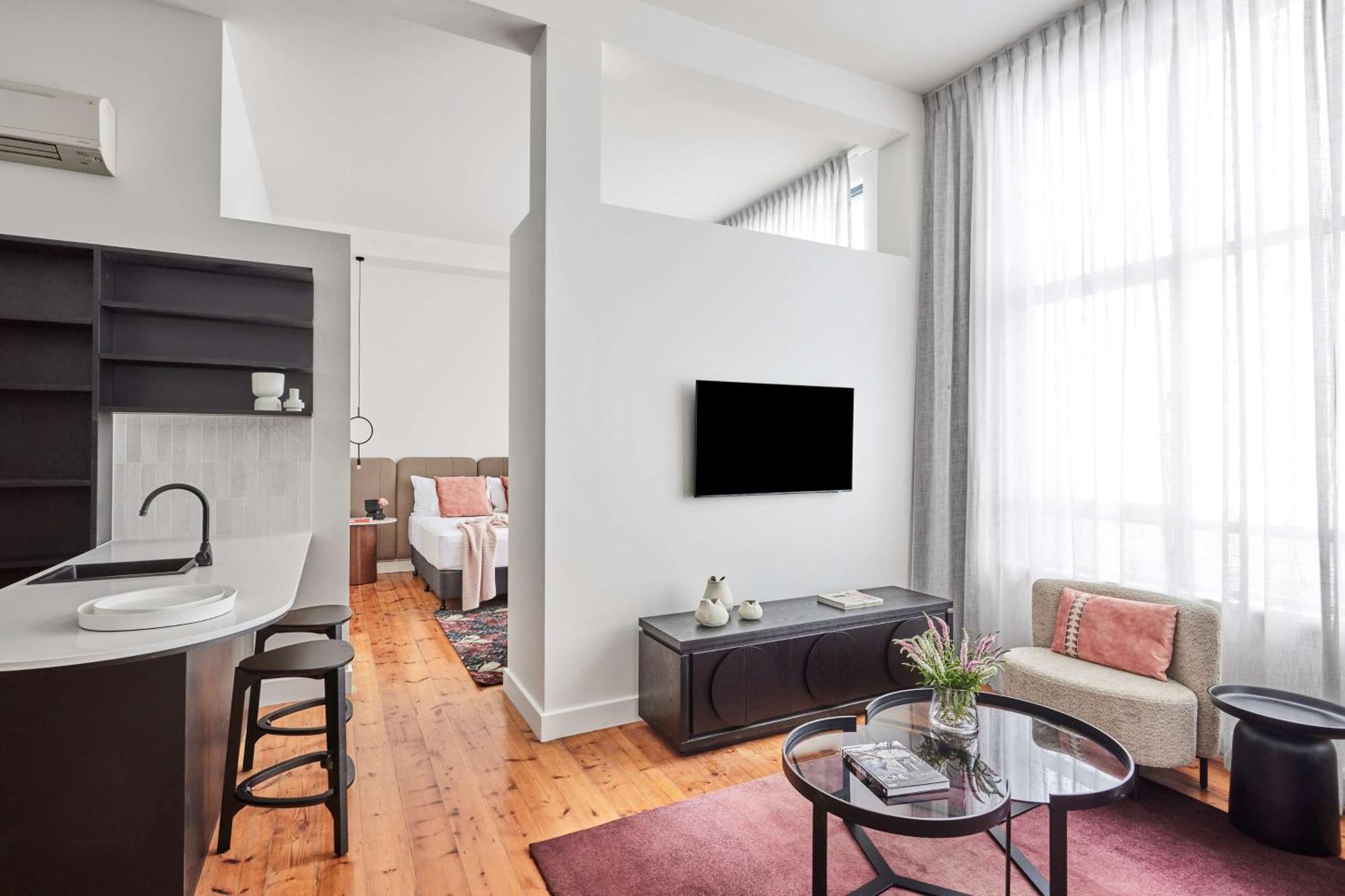 Adina Apartment Hotel Melbourne Flinders Street Dış mekan fotoğraf