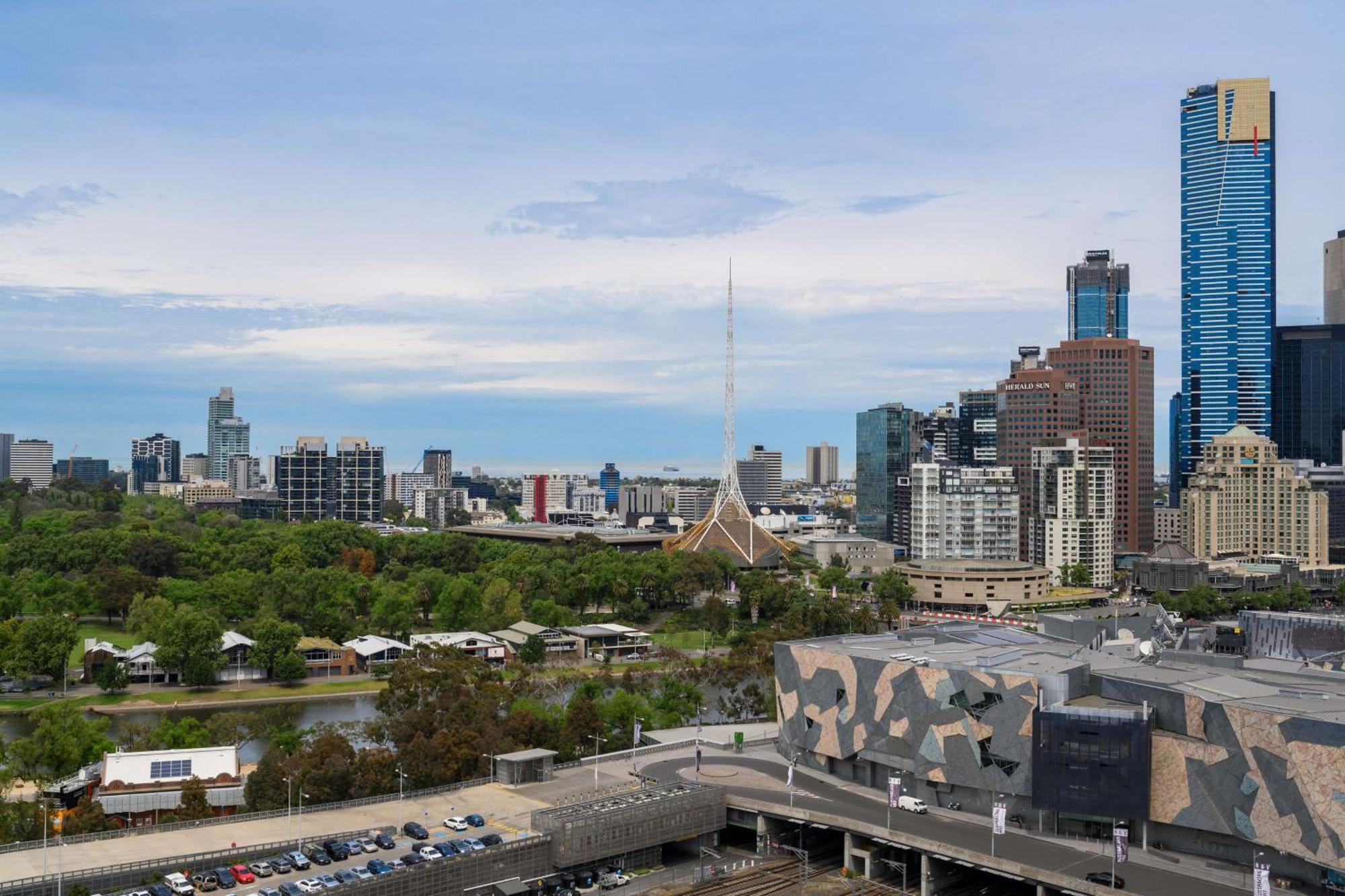 Adina Apartment Hotel Melbourne Flinders Street Dış mekan fotoğraf